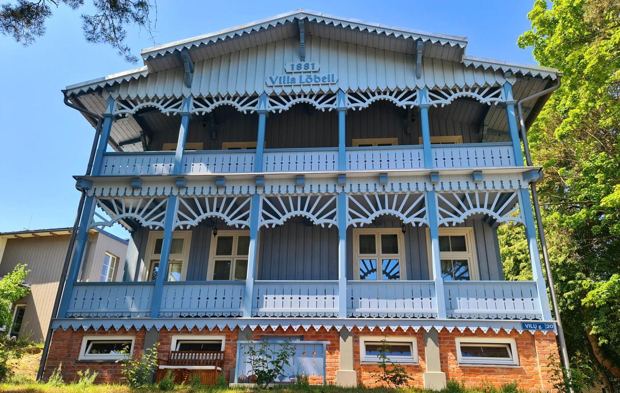 Villa Loebel 1881 Juodkrante Bagian luar foto